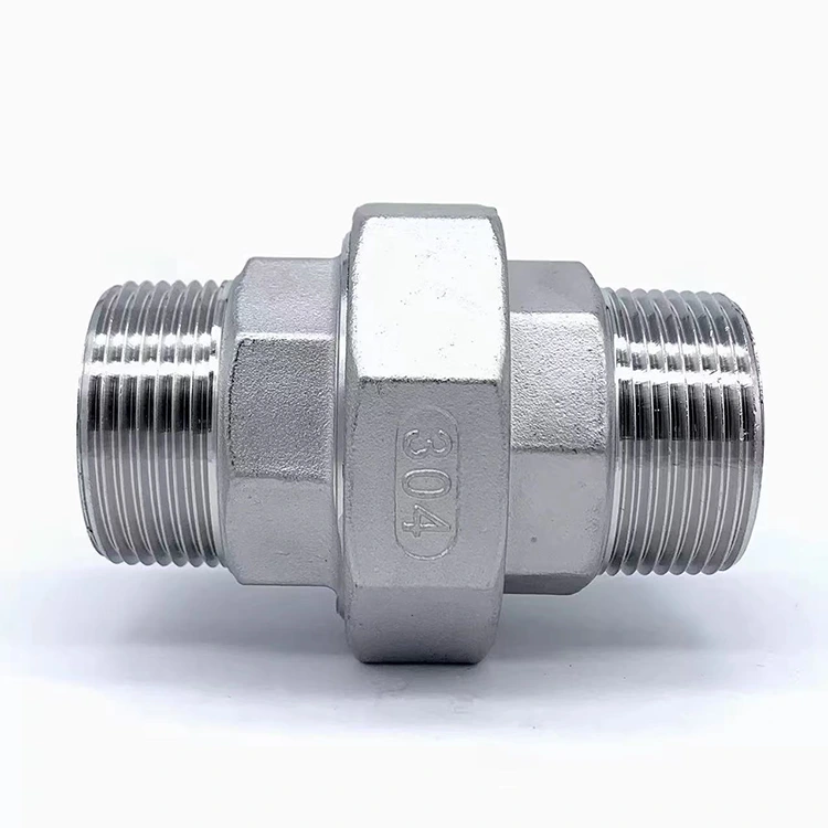 प्लम्बिंगको लागि डबल पुरुष थ्रेड युनियन