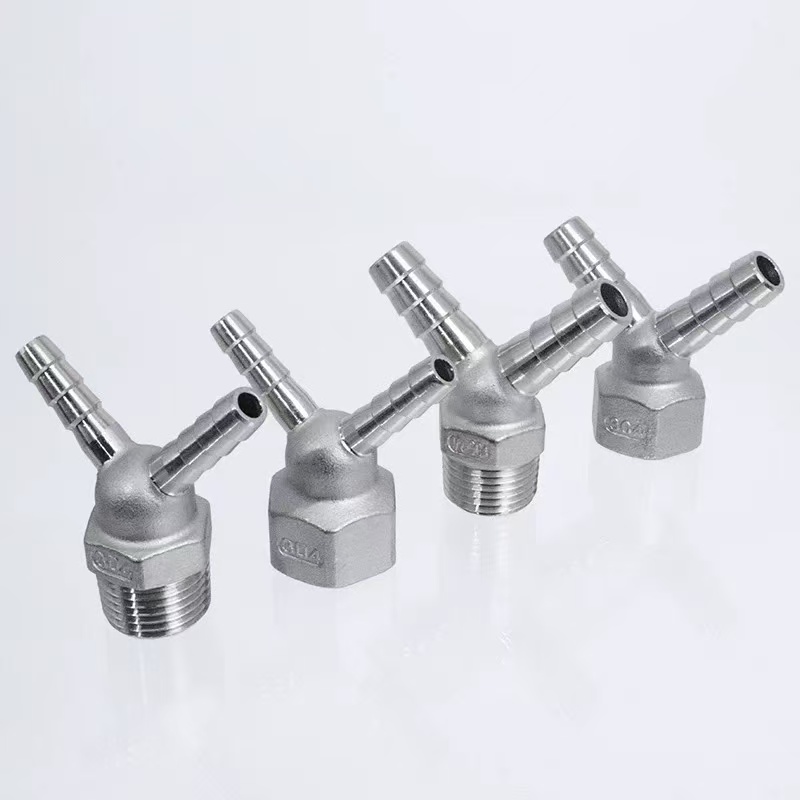 Y-shaped Female Thread Hose Barb Adapter